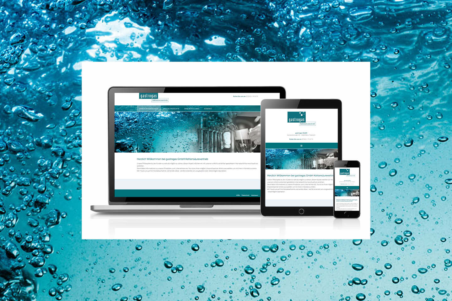 Gastrogas Webdesign